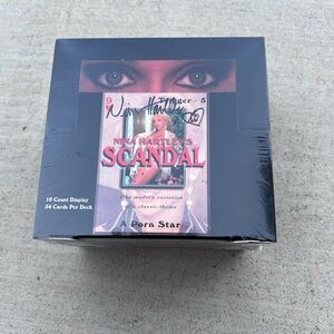 Super Rare "NINA HARTLEY SCANDAL" Cards Sealed Box